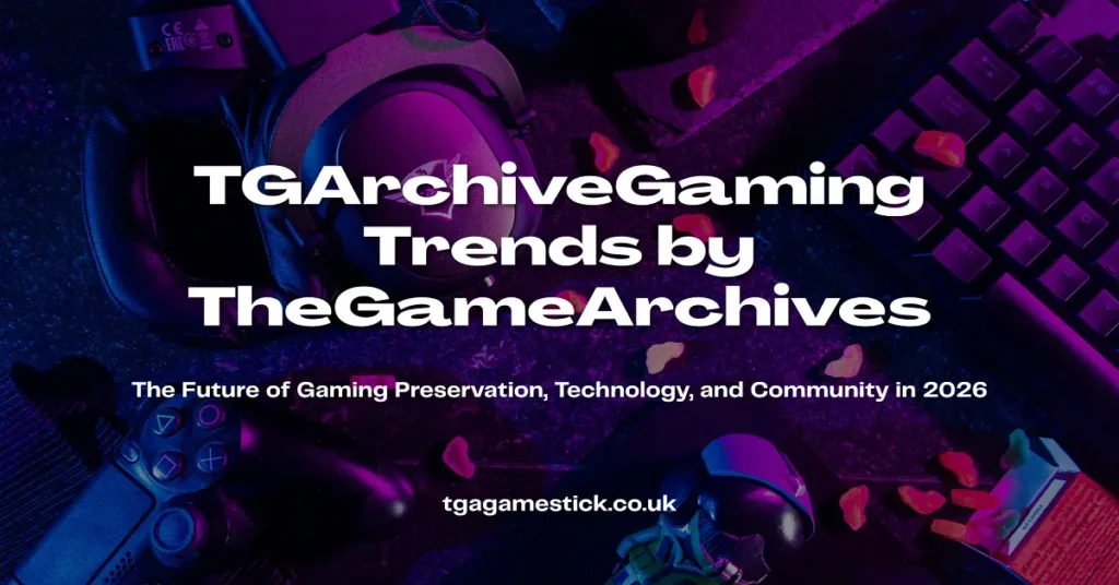 tgarchivegaming trends by thegamearchives
